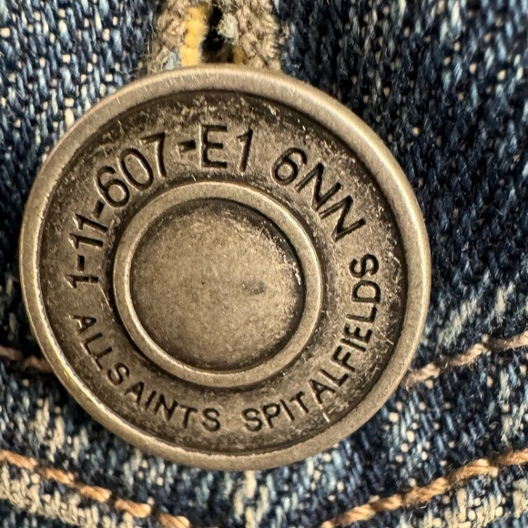 All Saints - Hebden Denim Trucker Jacket - Picture 5 of 5